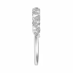 Simply Vera Vera Wang 14k White Gold 1/7-ct. T.W. Diamond Wedding Ring -SIMPLY VERA VERA WANG Sales 1554443 ALT2