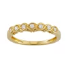 Simply Vera Vera Wang 14k Gold 1/7 ct. T.W. Diamond Twist Wedding Ring -SIMPLY VERA VERA WANG Sales 1557717 Yellow