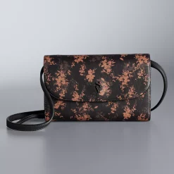 Simply Vera Vera Wang Signature Envelope Crossbody Bag -SIMPLY VERA VERA WANG Sales 2602764 Black Brown Floral