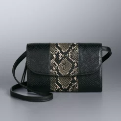 Simply Vera Vera Wang Signature Envelope Crossbody Bag -SIMPLY VERA VERA WANG Sales 2602764 Pieced Snake