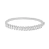 Simply Vera Vera Wang Sterling Silver Lab-Created White Sapphire Bangle Bracelet -SIMPLY VERA VERA WANG Sales 2653009