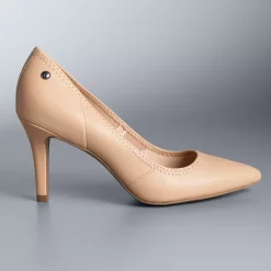 Simply Vera Vera Wang Stevie Women's High Heels -SIMPLY VERA VERA WANG Sales 2665744 Beige