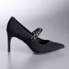 Simply Vera Vera Wang Stevie Women's High Heels -SIMPLY VERA VERA WANG Sales 2665744 Black
