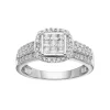 Simply Vera Vera Wang 14k White Gold 3/4 Carat T.W. Diamond Halo Engagement Ring -SIMPLY VERA VERA WANG Sales 2697645