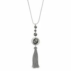 Simply Vera Vera Wang Globular Tassel Pendant Necklace