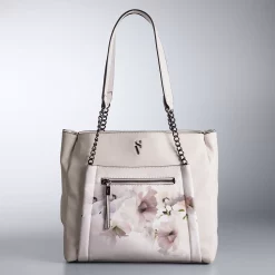 Simply Vera Vera Wang Rockbridge Tote Bag -SIMPLY VERA VERA WANG Sales 2853962 Dark Taupe Floral