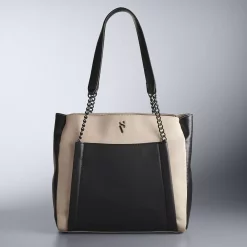 Simply Vera Vera Wang Rockbridge Tote Bag -SIMPLY VERA VERA WANG Sales 2853962 New Buff Colorblock