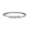Simply Vera Vera Wang Sterling Silver Lab-Created White Sapphire Bypass Bangle Bracelet -SIMPLY VERA VERA WANG Sales 2868338