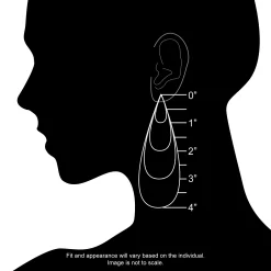 Simply Vera Vera Wang Starburst Threader Earrings -SIMPLY VERA VERA WANG Sales 2942192 ALT7