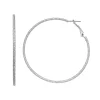 Simply Vera Vera Wang Textured Nickel Free Hoop Earrings -SIMPLY VERA VERA WANG Sales 3030875