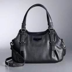 Simply Vera Vera Wang Buena Satchel Bag 43 Simply Vera Vera Wang Buena Satchel Bag -SIMPLY VERA VERA WANG Sales 3061055 Black