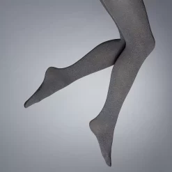 Plus Size Simply Vera Vera Wang Opaque Control-Top Tights -SIMPLY VERA VERA WANG Sales 3086404 Gray
