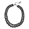 Simply Vera Vera Wang Black Tone Bead Detail Multi Strand Necklace -SIMPLY VERA VERA WANG Sales 3476672