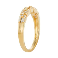 Simply Vera Vera Wang 14kt Gold 1/4 Carat Diamond Band -SIMPLY VERA VERA WANG Sales 3521765 ALT3