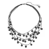 Simply Vera Vera Wang Black Bead Multi Strand Necklace -SIMPLY VERA VERA WANG Sales 3530162