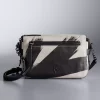 Simply Vera Vera Wang Sintra Crossbody Bag -SIMPLY VERA VERA WANG Sales 3643429 Black Gray Brush Print