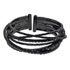 Simply Vera Vera Wang Black Chain Bangle Bracelet -SIMPLY VERA VERA WANG Sales 3644400