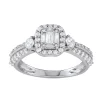 Simply Vera Vera Wang 14k White Gold 3/4 Carat T.W. Diamond Cushion Halo Engagement Ring 1 Simply Vera Vera Wang 14k White Gold 3/4 Carat T.W. Diamond Cushion Halo Engagement Ring -SIMPLY VERA VERA WANG Sales 3720455