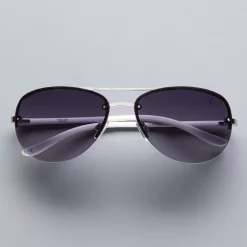 Simply Vera Vera Wang Marnie Rimless Aviator Sunglasses 7 Simply Vera Vera Wang Marnie Rimless Aviator Sunglasses -SIMPLY VERA VERA WANG Sales 3756914 ALT3