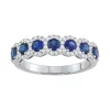 Simply Vera Vera Wang 14k White Gold 1 1/3 Carat T.W. Diamond & Sapphire Ring -SIMPLY VERA VERA WANG Sales 3758695