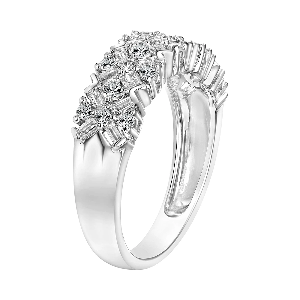 Simply Vera Vera Wang 3/4 Carat T.W. Diamond Baguette Ring 6 Simply Vera Vera Wang 3/4 Carat T.W. Diamond Baguette Ring - Image 4