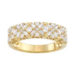 Simply Vera Vera Wang 3/4 Carat T.W. Diamond Baguette Ring