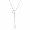 Simply Vera Vera Wang Sterling Silver Cultured Freshwater Pearl Lariat Necklace -SIMPLY VERA VERA WANG Sales 3890398