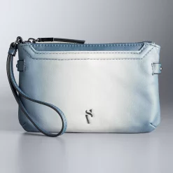 Simply Vera Vera Wang Joyce Wristlet -SIMPLY VERA VERA WANG Sales 3892705 Denim Vertical Ombre