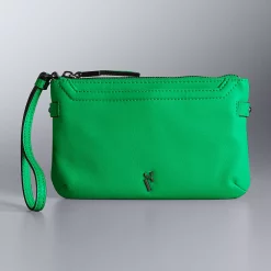 Simply Vera Vera Wang Joyce Wristlet -SIMPLY VERA VERA WANG Sales 3892705 Emerald Flare