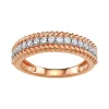 Simply Vera Vera Wang 14k Rose Gold 1/3 Carat T.W. Diamond Wedding Ring -SIMPLY VERA VERA WANG Sales 3960642
