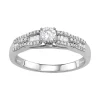 Simply Vera Vera Wang 14k White Gold 1/2 Carat T.W. Diamond Engagement Ring -SIMPLY VERA VERA WANG Sales 3960646