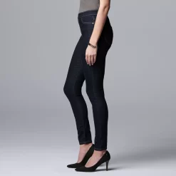 Simply Vera Vera Wang Mid Rise All-Day Denim Legging -SIMPLY VERA VERA WANG Sales 3962344 ALT4