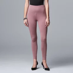 Simply Vera Vera Wang Live-In High Rise Legging -SIMPLY VERA VERA WANG Sales 3979506 Wistful Mauve