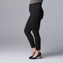 Plus Size Simply Vera Vera Wang Live-In High Rise Legging -SIMPLY VERA VERA WANG Sales 3979523 ALT2