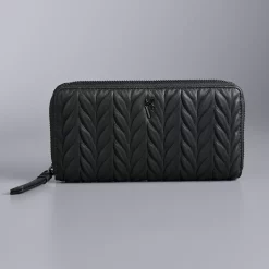 Simply Vera Vera Wang Signature Wallet 25 Simply Vera Vera Wang Signature Wallet -SIMPLY VERA VERA WANG Sales 4009232 Ruched Black