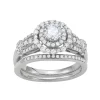 Simply Vera Vera Wang 14k White Gold 1 1/6 Carat T.W. Diamond Engagement Ring -SIMPLY VERA VERA WANG Sales 4378612