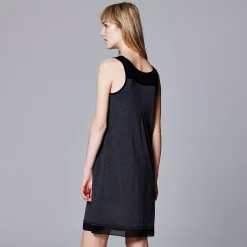 Women's Simply Vera Vera Wang Basic Luxury Chemise -SIMPLY VERA VERA WANG Sales 4780286 ALT