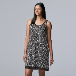 Women's Simply Vera Vera Wang Basic Luxury Chemise