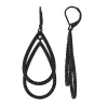 Simply Vera Vera Wang Layered Teardrop Earrings -SIMPLY VERA VERA WANG Sales 4806445 Jet Tone