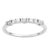 Simply Vera Vera Wang 14k White Gold 1/5 Carat T.W. Diamond Wedding Band -SIMPLY VERA VERA WANG Sales 4808835