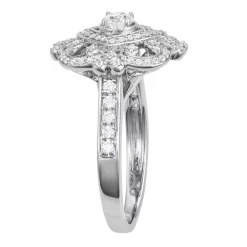 Simply Vera Vera Wang 14k White Gold 1/2 Carat T.W. Diamond Ring -SIMPLY VERA VERA WANG Sales 4808842 ALT