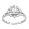 Simply Vera Vera Wang 14k White Gold 1/2 Carat T.W. Diamond Engagement Ring -SIMPLY VERA VERA WANG Sales 4808844