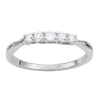 Simply Vera Vera Wang 14k White Gold 1/4 Carat T.W. Diamond 5-Stone Ring -SIMPLY VERA VERA WANG Sales 4808846