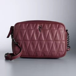 Simply Vera Vera Wang Camera Bag 10 Simply Vera Vera Wang Camera Bag -SIMPLY VERA VERA WANG Sales 4817979 Quilted Tawny Port