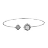 Simply Vera Vera Wang Sterling Silver 1/10 Carat T.W. Diamond & Freshwater Cultured Pearl Bangle Bracelet 1 Simply Vera Vera Wang Sterling Silver 1/10 Carat T.W. Diamond & Freshwater Cultured Pearl Bangle Bracelet -SIMPLY VERA VERA WANG Sales 4863471