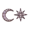 Simply Vera Vera Wang Moon & Star Mismatched Stud Earrings -SIMPLY VERA VERA WANG Sales 4891294 Purple