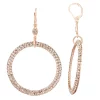 Simply Vera Vera Wang Gold-Tone Pave Hoop Drop Earrings 1 Simply Vera Vera Wang Gold-Tone Pave Hoop Drop Earrings -SIMPLY VERA VERA WANG Sales 4957243