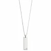 Simply Vera Vera Wang Sterling Silver Diamond Accent Bar Tag Pendant -SIMPLY VERA VERA WANG Sales 4978084