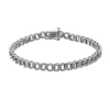 Simply Vera Vera Wang Sterling Silver 1/4 Carat T.W. Diamond Link Bracelet -SIMPLY VERA VERA WANG Sales 4978099