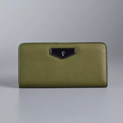 Simply Vera Vera Wang Vivian RFID-Blocking Wallet -SIMPLY VERA VERA WANG Sales 4998848 Green